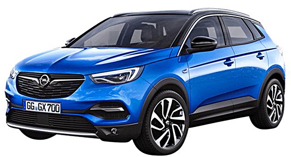 Bagażnik dachowy Opel Grandland X 